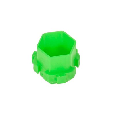 Ковпачки під фарбу 50шт (Green) cups17-50green фото